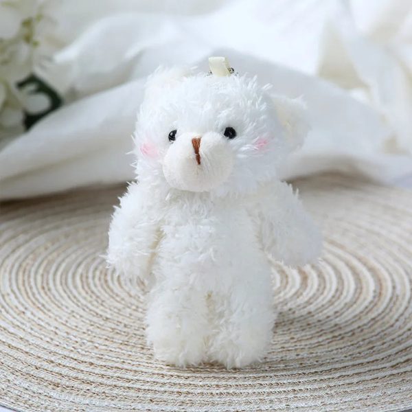 12cm Plush Teddy Bear Keychain Soft Stuffed Animal Pendant for Gifts 12cm Plush Teddy Bear Keychain Soft Stuffed Animal Pendant for Gifts