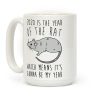 2020 Is The Year of The Rat Coffee Mug 2020 Is The Year of The Rat Coffee Mug