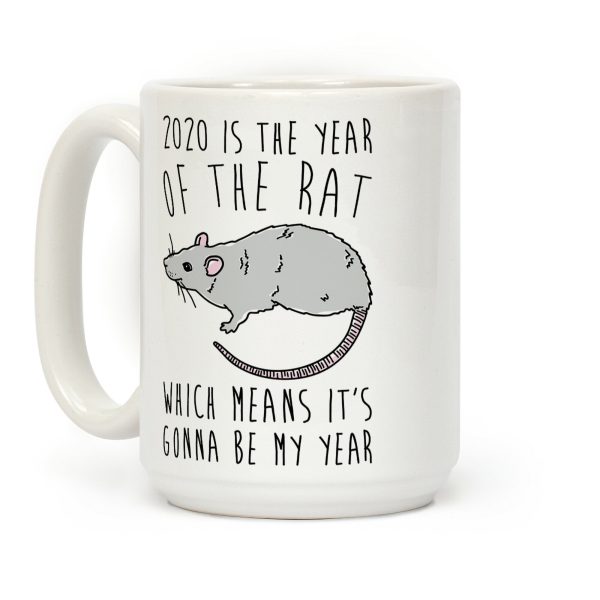 2020 Is The Year of The Rat Coffee Mug 2020 Is The Year of The Rat Coffee Mug