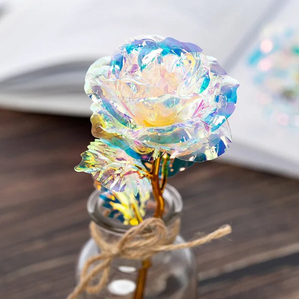 24K Gold Rose Flower for Valentine's Day and Gifts 24K Gold Rose Flower for Valentine's Day and Gifts