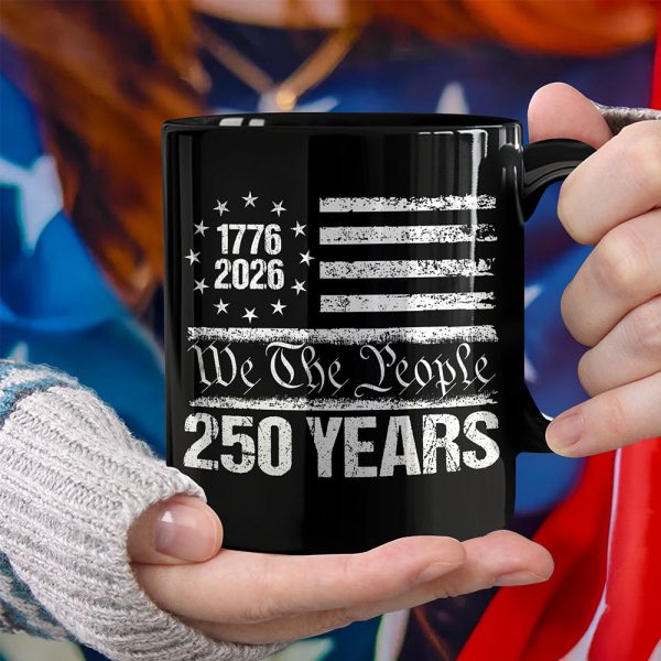 250 Years USA 250th Birthday 1776-2026 Eagle Flag Black Mug HO82 894578 250 Years USA 250th Birthday 1776-2026 Eagle Flag Black Mug HO82 894578