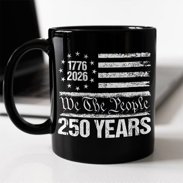 250 Years USA 250th Birthday 1776-2026 Eagle Flag Black Mug HO82 894578 250 Years USA 250th Birthday 1776-2026 Eagle Flag Black Mug HO82 894578