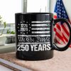 250 Years USA 250th Birthday 1776-2026 Eagle Flag Black Mug HO82 894578 250 Years USA 250th Birthday 1776-2026 Eagle Flag Black Mug HO82 894578
