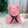 25cm Artificial Rose Teddy Bear with Decorative Light 25cm Artificial Rose Teddy Bear with Decorative Light