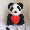25cm Artificial Rose Teddy Bear with Decorative Light 25cm Artificial Rose Teddy Bear with Decorative Light