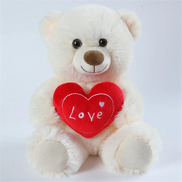 25cm Heart Bear Plush – Soft Stuffed Animal for Valentine’s Day and Birthday Gifts 25cm Heart Bear Plush – Soft Stuffed Animal for Valentine’s Day and Birthday Gifts