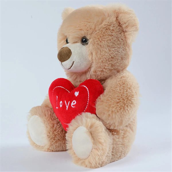 25cm Heart Bear Plush – Soft Stuffed Animal for Valentine’s Day and Birthday Gifts 25cm Heart Bear Plush – Soft Stuffed Animal for Valentine’s Day and Birthday Gifts