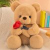 25cm Rose Teddy Bear Plush Toy Romantic Gift for Valentine's Day 25cm Rose Teddy Bear Plush Toy Romantic Gift for Valentine's Day