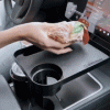 3 In 1 Adjustable Car Cup Tray With Phone Holder 3 In 1 Adjustable Car Cup Tray With Phone Holder