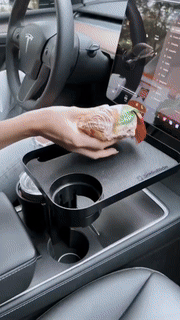 3 In 1 Adjustable Car Cup Tray With Phone Holder 3 In 1 Adjustable Car Cup Tray With Phone Holder
