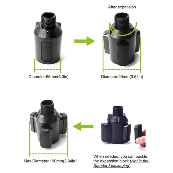 3 In 1 Adjustable Car Cup Tray With Phone Holder 3 In 1 Adjustable Car Cup Tray With Phone Holder