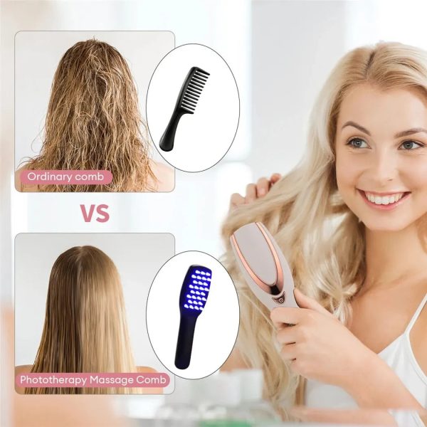 3 In 1 Phototherapy Led Massage Comb 3 In 1 Phototherapy Led Massage Comb