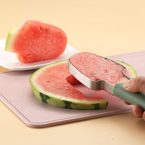 3-in-1 Stainless Steel Watermelon Cutter & Fork 3-in-1 Stainless Steel Watermelon Cutter & Fork
