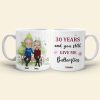 30 Years And You Still Give Me Butterflies Personalized Couple Mug, Gift For Couple 30 Years And You Still Give Me Butterflies Personalized Couple Mug, Gift For Couple