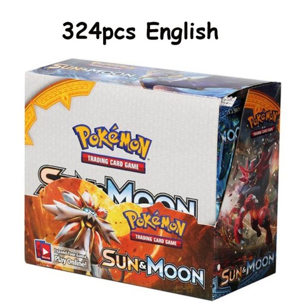 324Pcs Pokemon Cards Sun & Moon XY Evolutions Pokemon Booster Box Collectible Tradiner Card Game 324Pcs Pokemon Cards Sun & Moon XY Evolutions Pokemon Booster Box Collectible Tradiner Card Game