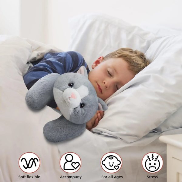 3.3lbs Weighted Cat Plush Pillow for Comfort and Relaxation 3.3lbs Weighted Cat Plush Pillow for Comfort and Relaxation