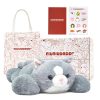 3.3lbs Weighted Cat Plush Pillow for Comfort and Relaxation 3.3lbs Weighted Cat Plush Pillow for Comfort and Relaxation