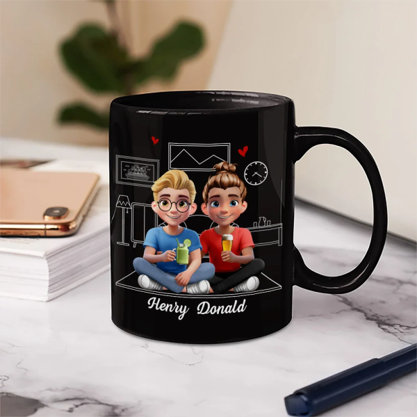 3D Effect Couple The Only One I Want To Annoy - Personalized Mug 3D Effect Couple The Only One I Want To Annoy - Personalized Mug