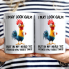 3D Effect Funny Chicken I've Pecked You - Personalized Mug 3D Effect Funny Chicken I've Pecked You - Personalized Mug