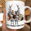 3D Effect Funny Donkey Coworkers Best Team Ever - Personalized Mug 3D Effect Funny Donkey Coworkers Best Team Ever - Personalized Mug