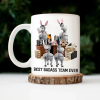3D Effect Funny Donkey Coworkers Best Team Ever - Personalized Mug 3D Effect Funny Donkey Coworkers Best Team Ever - Personalized Mug