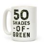 50 Shades of Green Coffee Mug 50 Shades of Green Coffee Mug