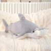 55cm Blue Shark Plush Toy - Soft Cartoon Marine Animal Hug Pillow 55cm Blue Shark Plush Toy - Soft Cartoon Marine Animal Hug Pillow