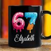 67 Ice Cream Drip Personalized Mug, Six Seven Colorful Sprinkles Meme Gift with Custom Name 67 Ice Cream Drip Personalized Mug, Six Seven Colorful Sprinkles Meme Gift with Custom Name