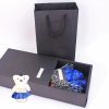 7-Rose Soap Bouquet with Little Bear Gift Box – Creative Gift for Valentine's Day, Mother's Day, Birthday