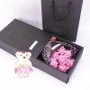 7-Rose Soap Bouquet with Little Bear Gift Box Handmade for Valentine's Day and Special Occasions 7-Rose Soap Bouquet with Little Bear Gift Box Handmade for Valentine's Day and Special Occasions