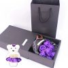 7-Rose Soap Bouquet with Little Bear Gift Box Handmade for Valentine's Day and Special Occasions 7-Rose Soap Bouquet with Little Bear Gift Box Handmade for Valentine's Day and Special Occasions