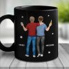 A Brother's Bond Is Unbreakable And Forever - Family Personalized Custom Black Mug - Gift For Family Members A Brother's Bond Is Unbreakable And Forever - Family Personalized Custom Black Mug - Gift For Family Members
