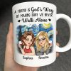 A Friend Is God's Way Besties - Personalized Mug A Friend Is God's Way Besties - Personalized Mug