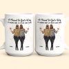 A Friend Is God's Way Personalized White Ceramic Mug for Best Friends A Friend Is God's Way Personalized White Ceramic Mug for Best Friends