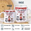 A Girl And Her Cat A Bond That Can't Be Broken - Personalized White Edge-to-Edge Mug A Girl And Her Cat A Bond That Can't Be Broken - Personalized White Edge-to-Edge Mug