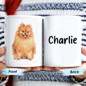 A Loyal Companion Forever By Your Side Mug - Personalized Custom Coffee Mug - PET097_MG