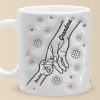 A Mother's Arms Are Made Of Tenderness - Family Personalized Custom 3D Inflated Effect Printed Mug - Mother's Day, Gift For Mom, Grandma A Mother's Arms Are Made Of Tenderness - Family Personalized Custom 3D Inflated Effect Printed Mug - Mother's Day, Gift For Mom, Grandma