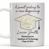 A Sweet Ending To A New Beginning, Graduation Cap And Diploma - Personalized Custom Coffee Mug - GRAD010_MG A Sweet Ending To A New Beginning, Graduation Cap And Diploma - Personalized Custom Coffee Mug - GRAD010_MG
