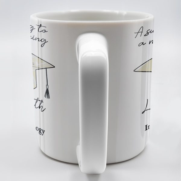 A Sweet Ending To A New Beginning, Graduation Cap And Diploma - Personalized Custom Coffee Mug - GRAD010_MG A Sweet Ending To A New Beginning, Graduation Cap And Diploma - Personalized Custom Coffee Mug - GRAD010_MG