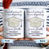 A Sweet Ending To A New Beginning, Graduation Cap And Diploma - Personalized Custom Coffee Mug - GRAD010_MG A Sweet Ending To A New Beginning, Graduation Cap And Diploma - Personalized Custom Coffee Mug - GRAD010_MG