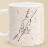 A Sweet Way To Celebrate The Bonds That Hold You Together - Family Personalized Custom Mug - Mother's Day Gift For Mom, Grandma A Sweet Way To Celebrate The Bonds That Hold You Together - Family Personalized Custom Mug - Mother's Day Gift For Mom, Grandma