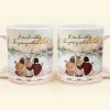 A True Friendship Is A Journey Without An End - Personalized Mug
