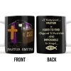 A Truly Great Pastor Is Hard To Find, Cross, Holy Bible And Glasses - Personalized Custom Coffee Mug - FTH072_MG A Truly Great Pastor Is Hard To Find, Cross, Holy Bible And Glasses - Personalized Custom Coffee Mug - FTH072_MG