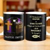A Truly Great Pastor Is Hard To Find, Cross, Holy Bible And Glasses - Personalized Custom Coffee Mug - FTH072_MG A Truly Great Pastor Is Hard To Find, Cross, Holy Bible And Glasses - Personalized Custom Coffee Mug - FTH072_MG