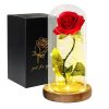 Acrylic Dome Eternal Rose Beauty Gift for Valentine Acrylic Dome Eternal Rose Beauty Gift for Valentine