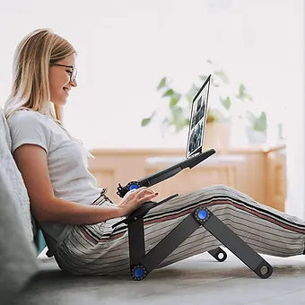 Adjustable Laptop Stand With Mouse Pad Adjustable Laptop Stand With Mouse Pad