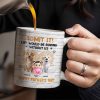 Admit It! Life Would Be Boring Without Me, Happy Father's Day, Dogs and Baby - Personalized Custom Coffee Mug - DAD164_MG Admit It! Life Would Be Boring Without Me, Happy Father's Day, Dogs and Baby - Personalized Custom Coffee Mug - DAD164_MG