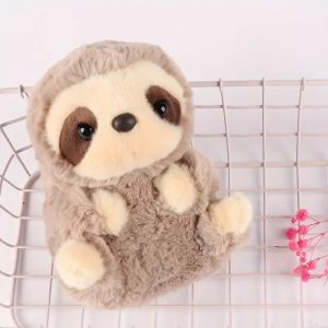 Adorable 14cm Sloth Plush Toy - Soft Stuffed Animal for Kids' Gifts
