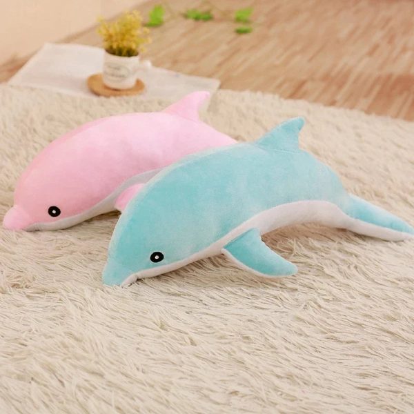 Adorable 30cm Dolphin Plush Toy - Soft, Cute, Perfect for Kids' Decor!