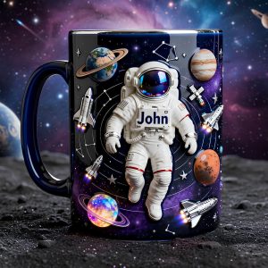 Adventures in Space - Personalized Accent Mug - Gift For Fan Movies HH01